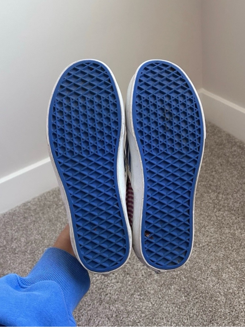 Vans Classic Slip-On Deck Club Multi Stripe Shoes Women’s 8 Men’s 6.5 - Picture 9 of 9